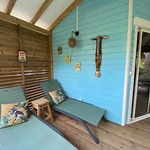 Chalet Gaïa - Ti-spa Et Son Jacuzzi Privé Dans Un Jardin Tropical, En Amoureux Ou En Famille, Le Diamant